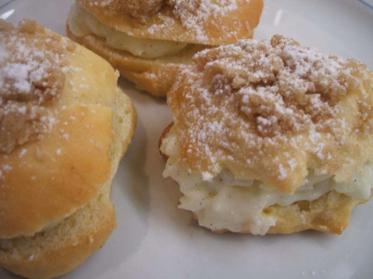 Rezept: Backen: Süße gefüllte Brötchen Backen: Süße gefüllte Brötchen - Rezept